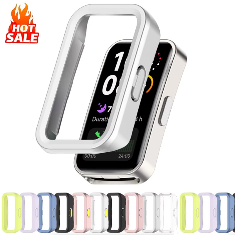 PC Rỗng Khung Dành Cho Huawei Band 10 9 8 Vỏ Bảo Vệ Ốp Lưng Bảo Vệ Cho Huawei Band10 NFC 9 8 NFC Acc