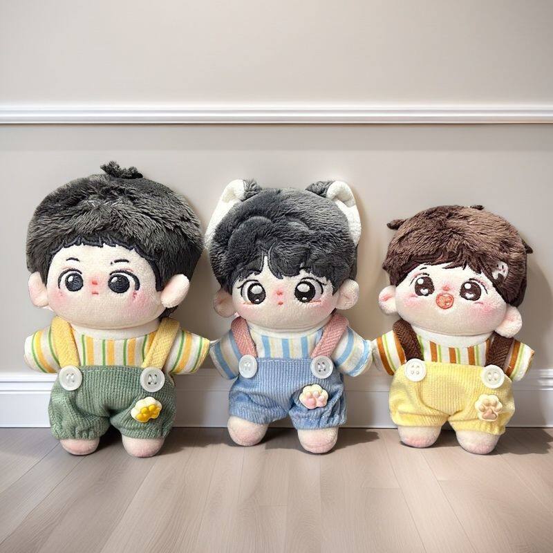 [Quần áo búp bê] Quần áo trẻ em 10cm cm Cotton Doll Doll Doll Starfish Body Dopamine Quần áo thay th