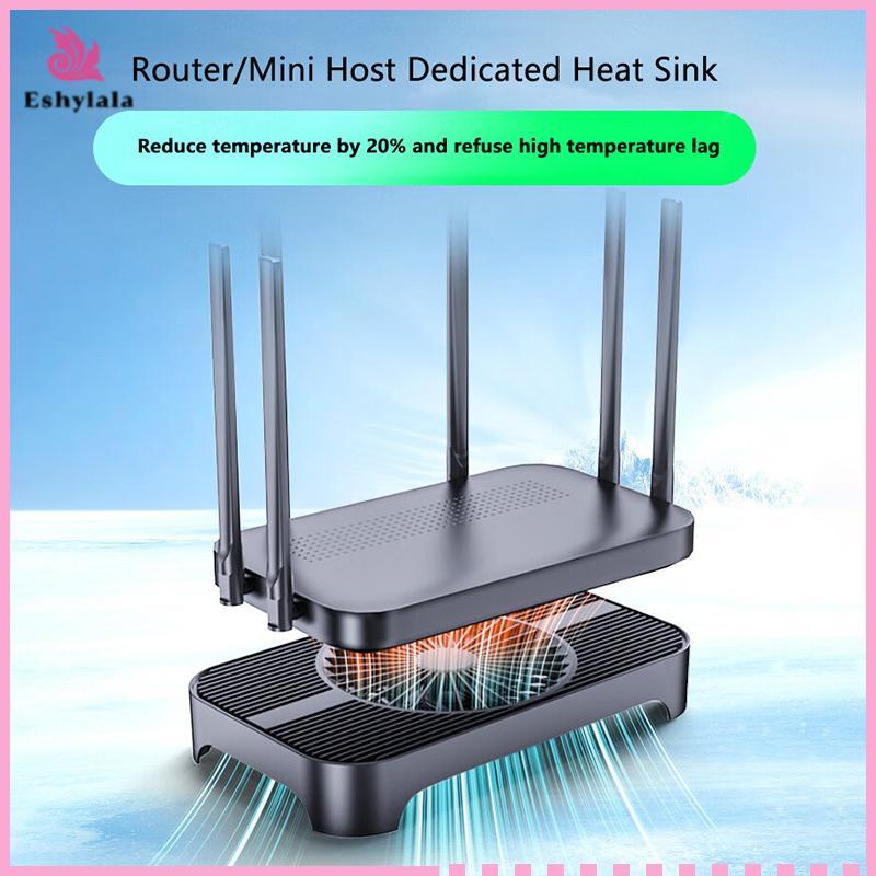 Eshylala USB Router Cooler Braet Cho Mini PC Wifi Router Modem TV BOX STB Di Động Đĩa Cứng Laptop Qu