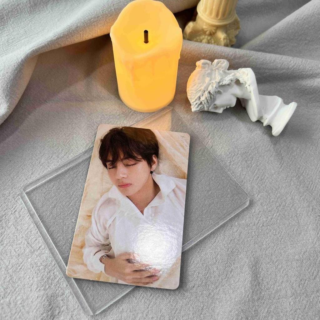 Bts BTS mini card WVERSE album đặc biệt Tian Guo Kim Tae Hyung bts mini card