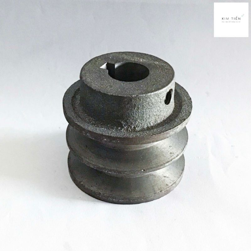 Buly puly 1 rãnh và 2 rãnh lắp mô tơ kéo dây Curoa Bản A và B dày dặn chắc chắn  hàng đẹp