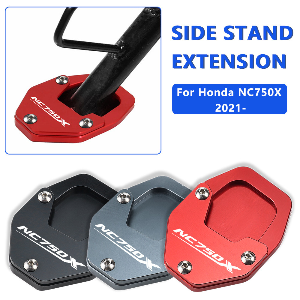 Dành Cho Xe Honda NC 750 X NC750X (2021-2025) Phụ Kiện Xe Máy Chân Tấm Hỗ Trợ Chân Đế Mở Rộng Bên Đứ
