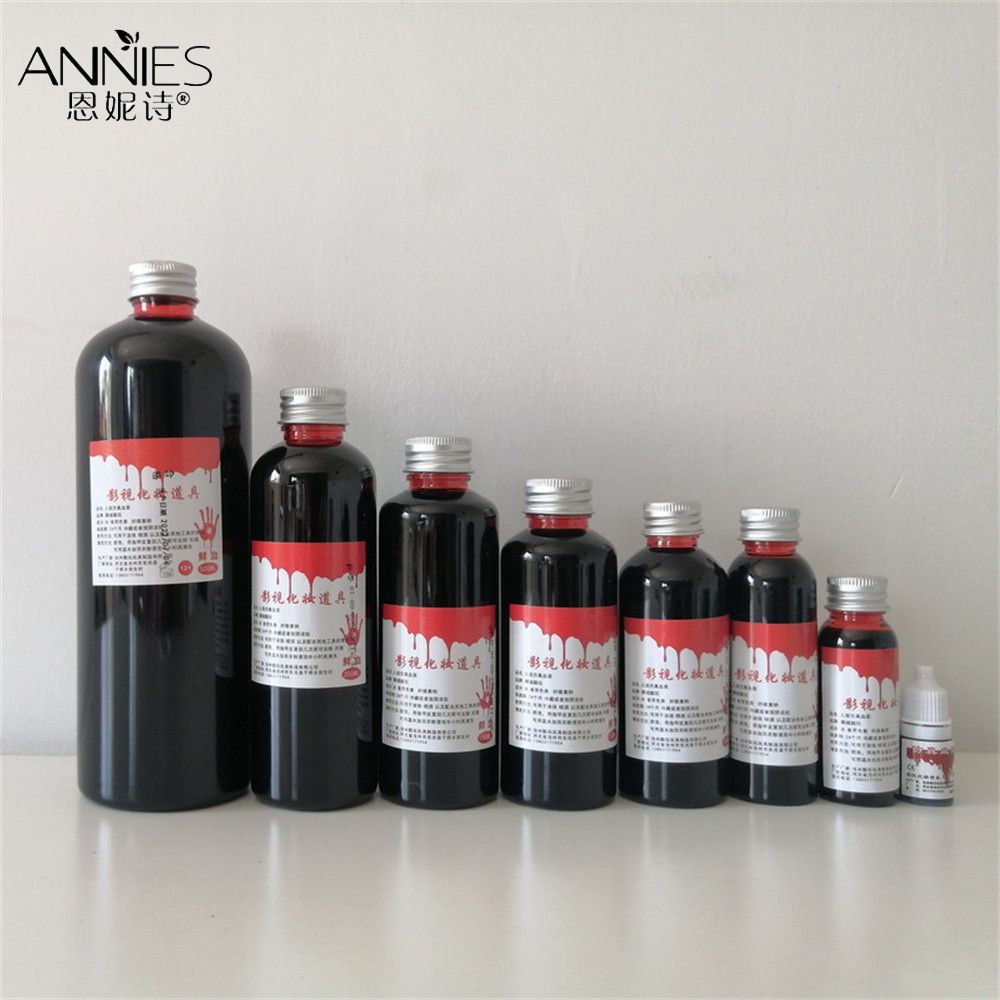 ♕ Huyết tương giả hiệu ứng độc đáo, đạo cụ đáng sợ, viên nang máu giả hoàn hảo cho trang phục, máu g