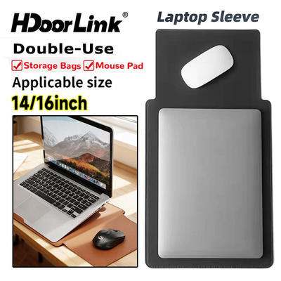 HdoorLink Siêu Mỏng Laptop Tay Dành Cho Máy Tính Bảng 13 14 15 16 inch Di Động Chống Thấm Nước Túi Đa Năng Túi