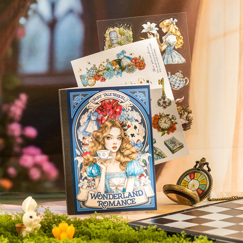 Truyện cổ tích Phần tiếp theo, Chủ đề truyện cổ tích Bi-Material Die-Cut Sticker Book 6 kiểu, Trang 