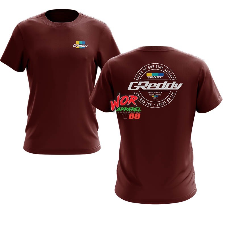 Baju Greddy Trust Racing Turbo Boost Japan Motorsport Ver 1 Áo
