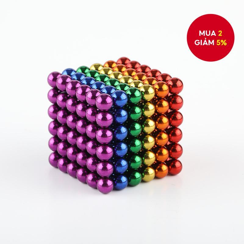 Neocube nam châm bi, 216 viên, các quả cầu 5mm.