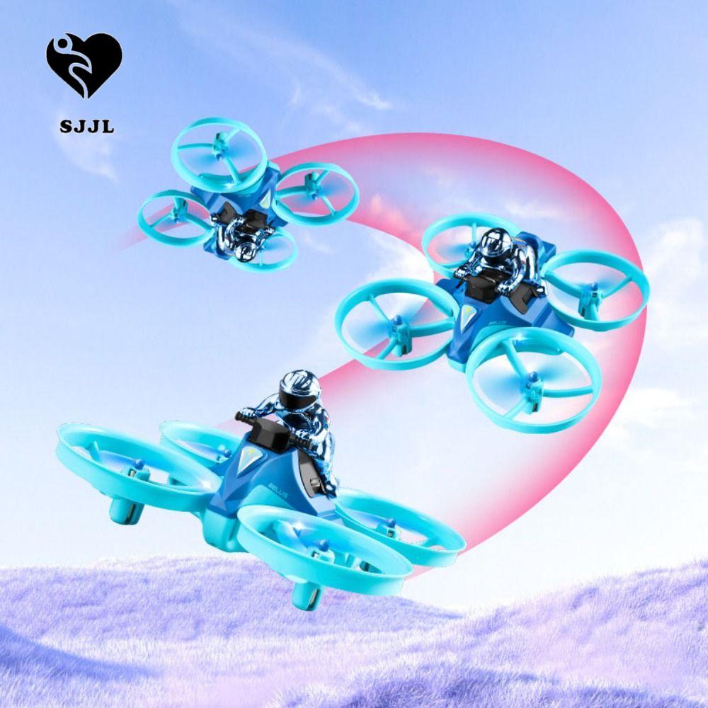 SJJL 3 trong 1 Quadcopter Boat, Sea Land Air Flight Điều khiển từ xa Máy bay RC mini, Mini Model 2.4