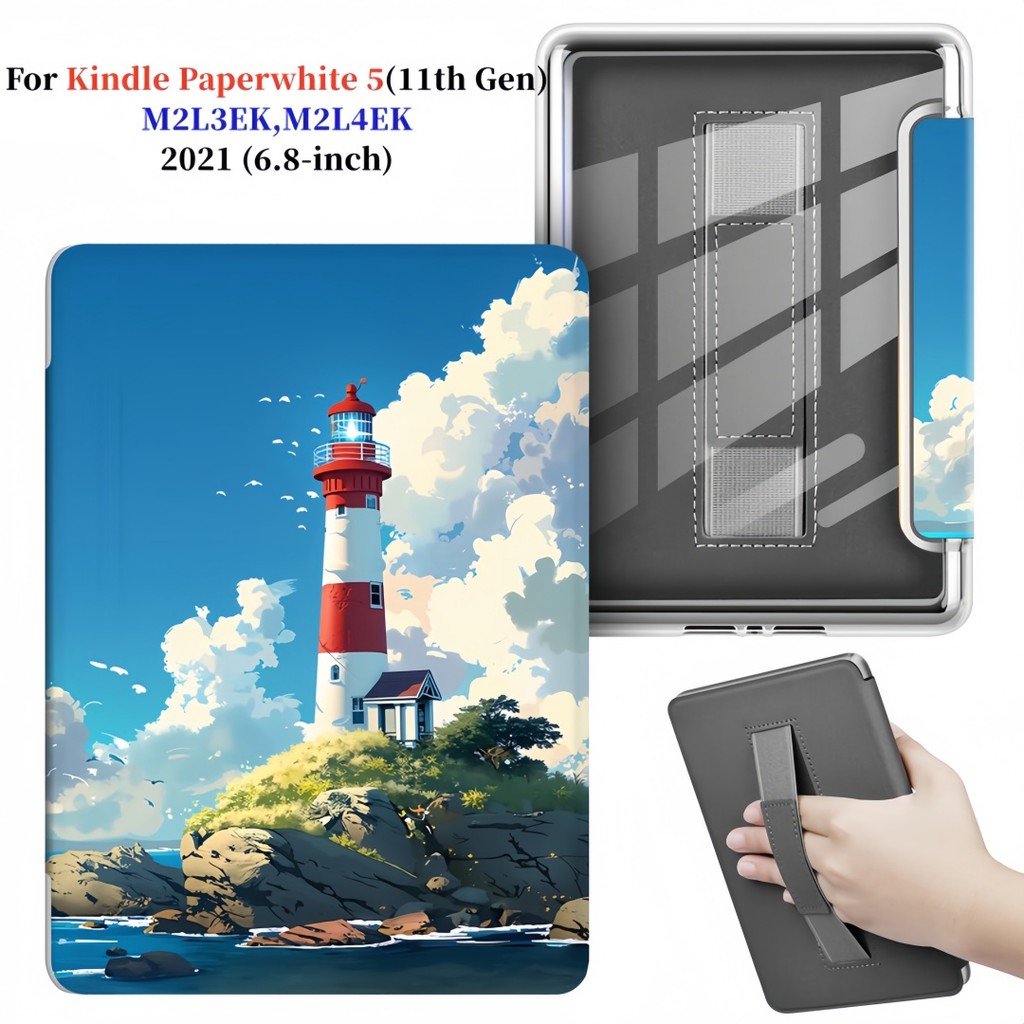 Dành cho Kindle Paperwhite (Thế hệ thứ 11) 2021 6.8 inch Tranh Acrylic cầm tay Vỏ đọc điện tử Kindle