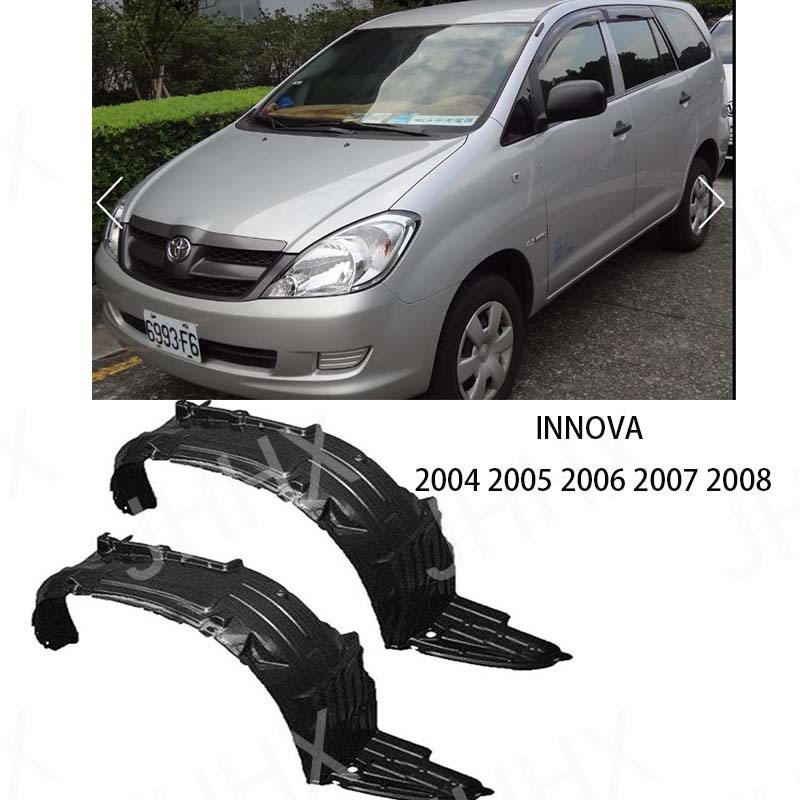2 Cái / 1 Cặp Thích Hợp Cho INNOVA 2004-2018 Fender Lót Lót Fender Fender Trước Fender Nhà Máy Có Sẵ