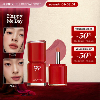  HAPPY ME DAY COLLECTION  Son kem đa năng 3 trong 1 - Joocyee multi-purpose cream Son Môi + Má Hồng + Phấn Mắt Kèm theo cọ trang điểm toàn diện trong 1 