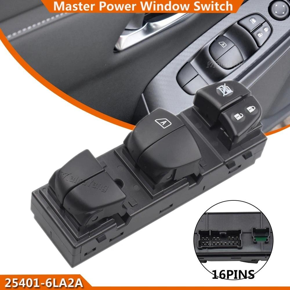 25401-6LA2A Công Tắc Điều Khiển Cửa Sổ Điện Cho Nissan Sylphy Sentra MK14 2019 2020 2021 254016Phụ k