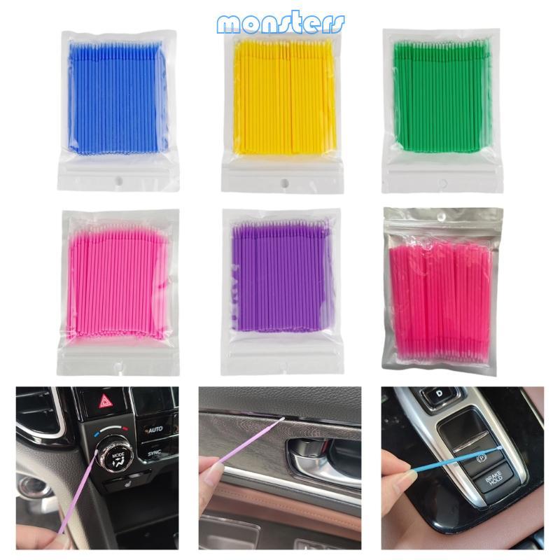 Mon Mini Head Brush Paint Touch Up Paint Micro Brush Mẹo Car Applicator Stick