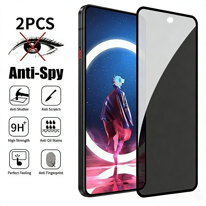 1-2 Chiếc Dành Cho HTC Wildfire X E5 E3 lite Plus Chống Gián Điệp Riêng Tư Kính Cường Lực Cho HTC Wi