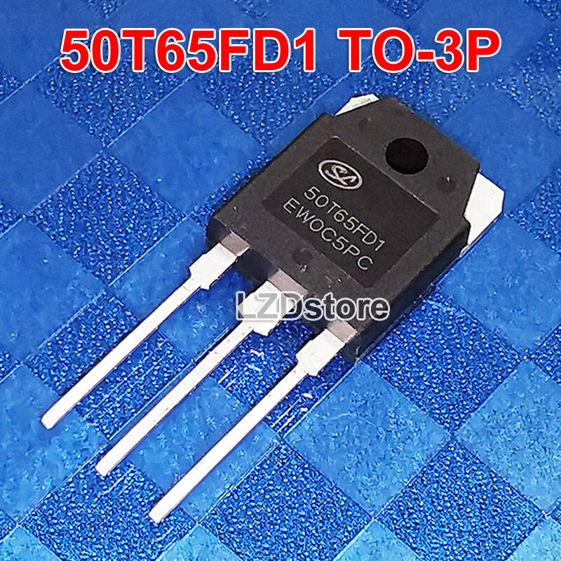 1 PC 50T65FD1 TO-3P SGT50T65FD1 SGT50T65FD1PN 50T65FDI TO3P 50T65 50A / 650V IGBT Transistor IC gốc 
