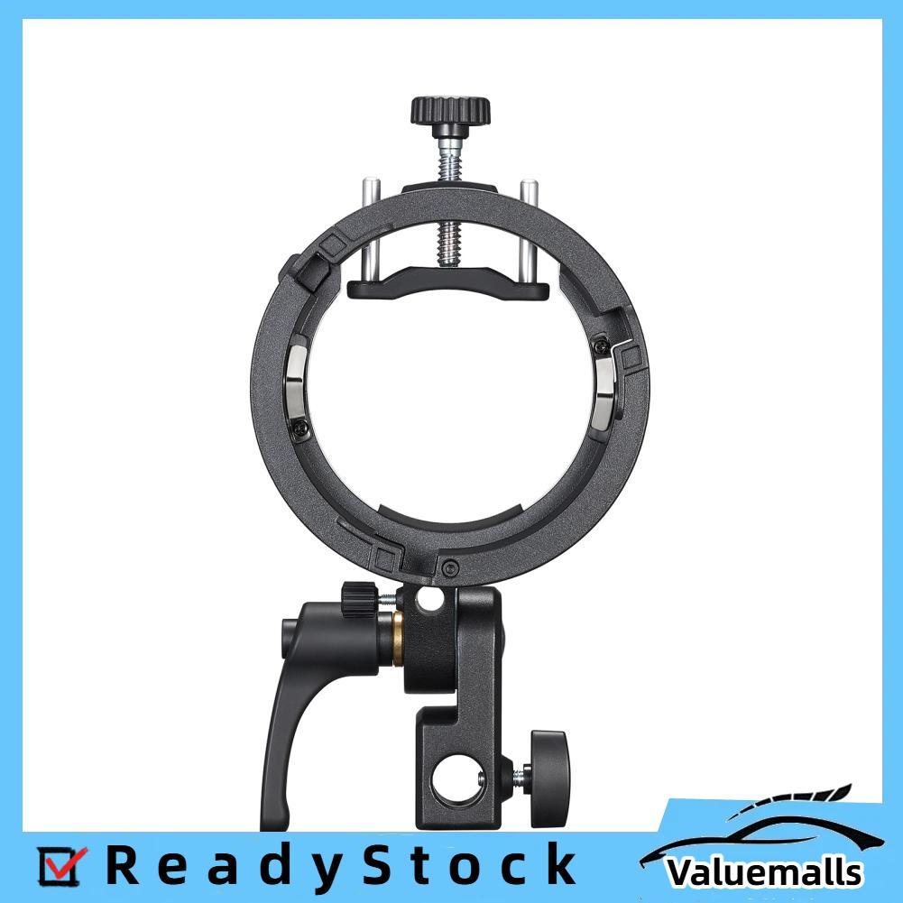 valuemalls Godox S3 Speedlites Giá đỡ Giá đỡ Bowens loại S Tương thích với V100 V1Pro AD300 AD200 AD
