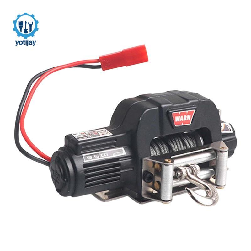 RC Xe Tời Thay Thế Mô Phỏng Điện Trang Trí Mini Điện Kim Loại Tời Cho 1: 10 RC Sở Thích Xe Sửa Đổi M