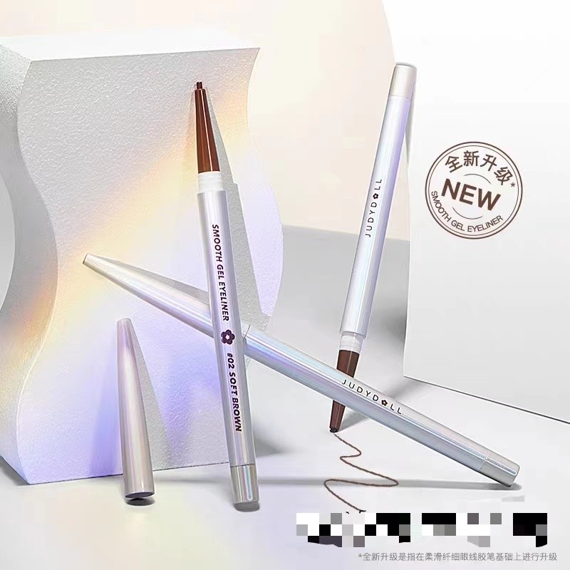 Sản phẩm mới Judydoll Judydoll Slim Smooth Eyeliner Gel Pen Ultra-Fine Mousse Xoay tự động chống nhò