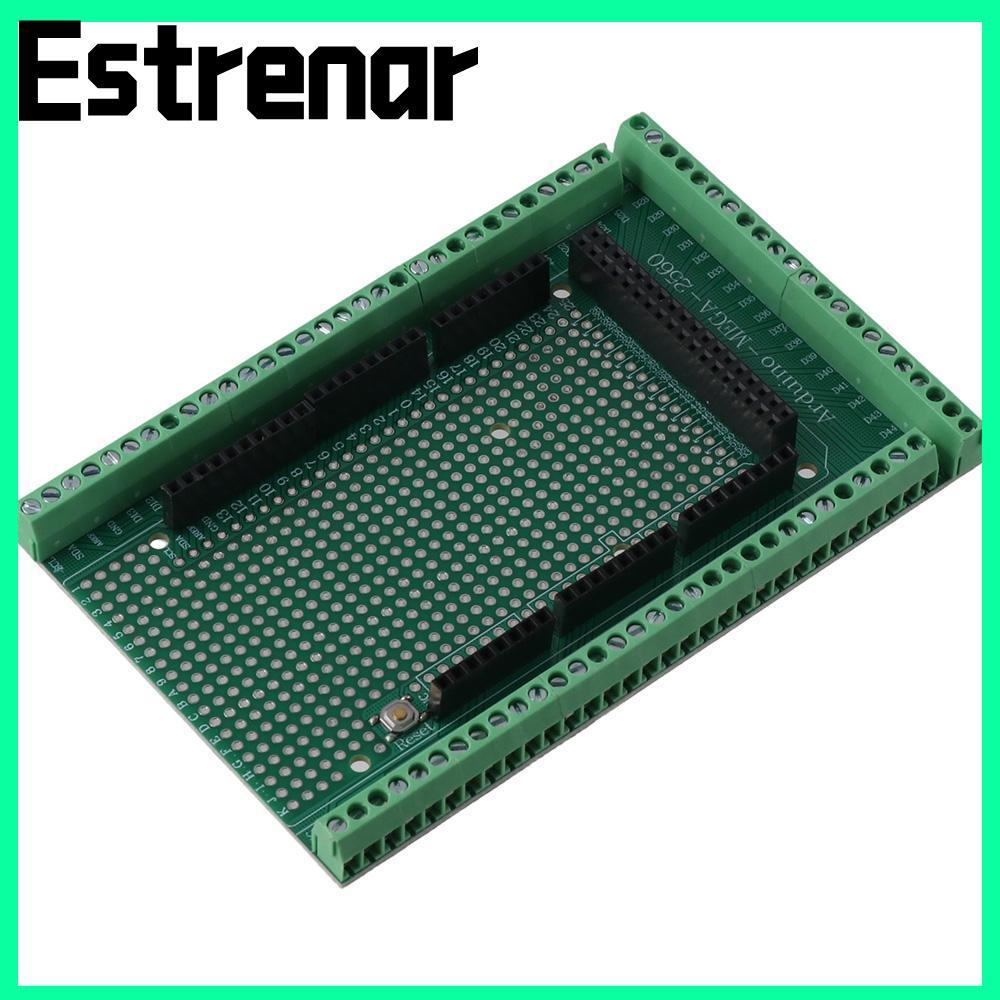Đầu cuối vít ESTRENAR, Bảng mở rộng màu xanh lá cây, Bộ bảng vít / Khối đầu cuối cho Arduino MEGA-25