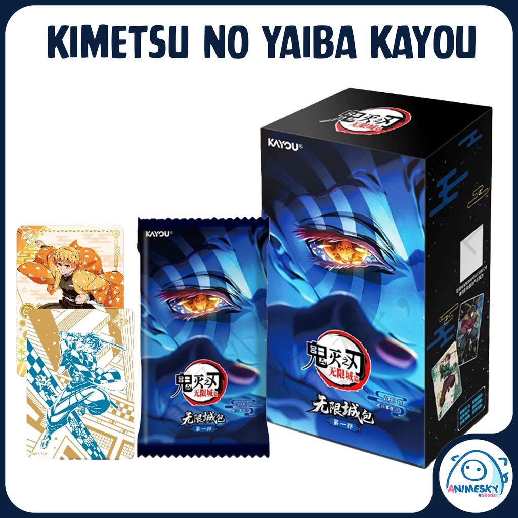[Có sẵn] Pack thẻ nhân phẩm Kimetsu no Yaiba Kayou chính hãng - Gói thẻ sưu tầm KNY Thanh Gươm Diệt 