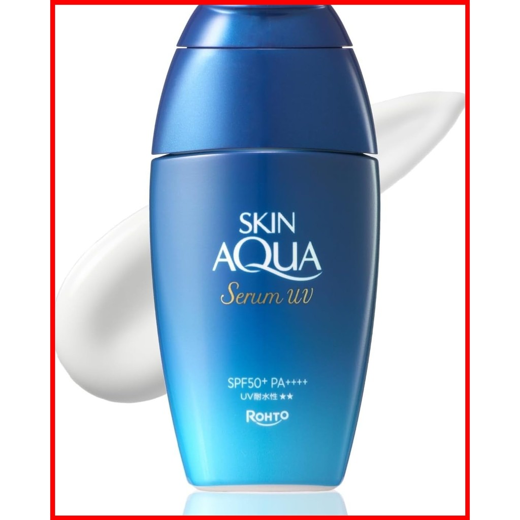 JapanSKIN AQUA Hyaluronic Serum UV SPF50+/PA++++ UV Protection (Ethanol-free, Fragrance-free, Colora