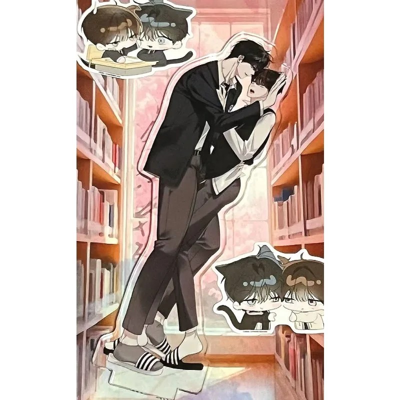Standee Eighteen-year-old Bed Mô Hình Trang Trí Để Bàn Anime BL Jun Kang Manhwa Đam Mỹ Acrylic Cao C