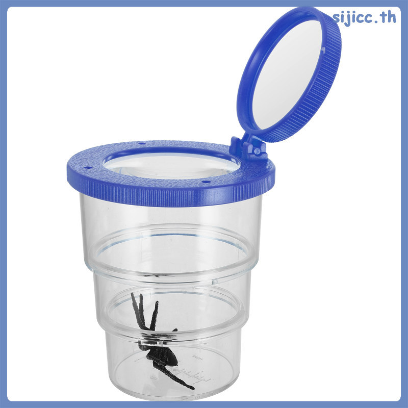 Bugs Jar Viewer Hộp côn trùng Kính lúp Bugs Hộp đựng côn trùng số lượng lớn Lồng cho trẻ em Khoa học