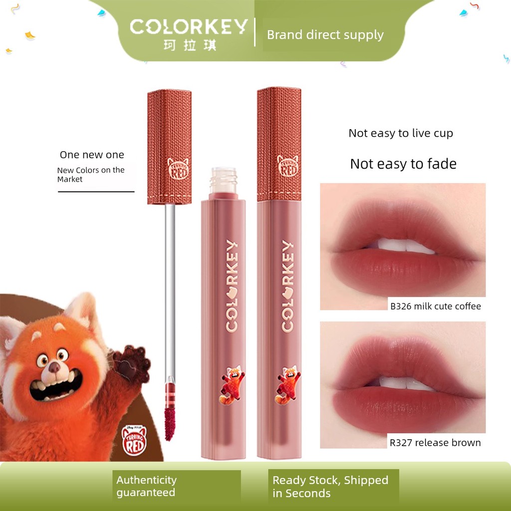 son bóng chính hãng son bóng lì lâu trôi Colorkey Kolaqi Little Panda B360 Son Bóng P307 Son Bóng R3