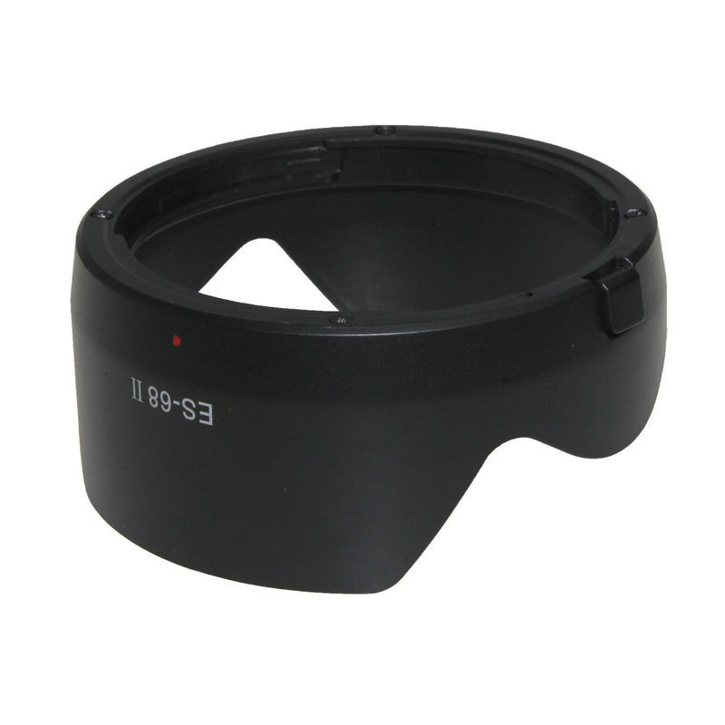 Thích hợp cho Canon ES-68 ii Lotus Hood 50 f1.8 stm New Small Spittoon Lens Hood 49mm