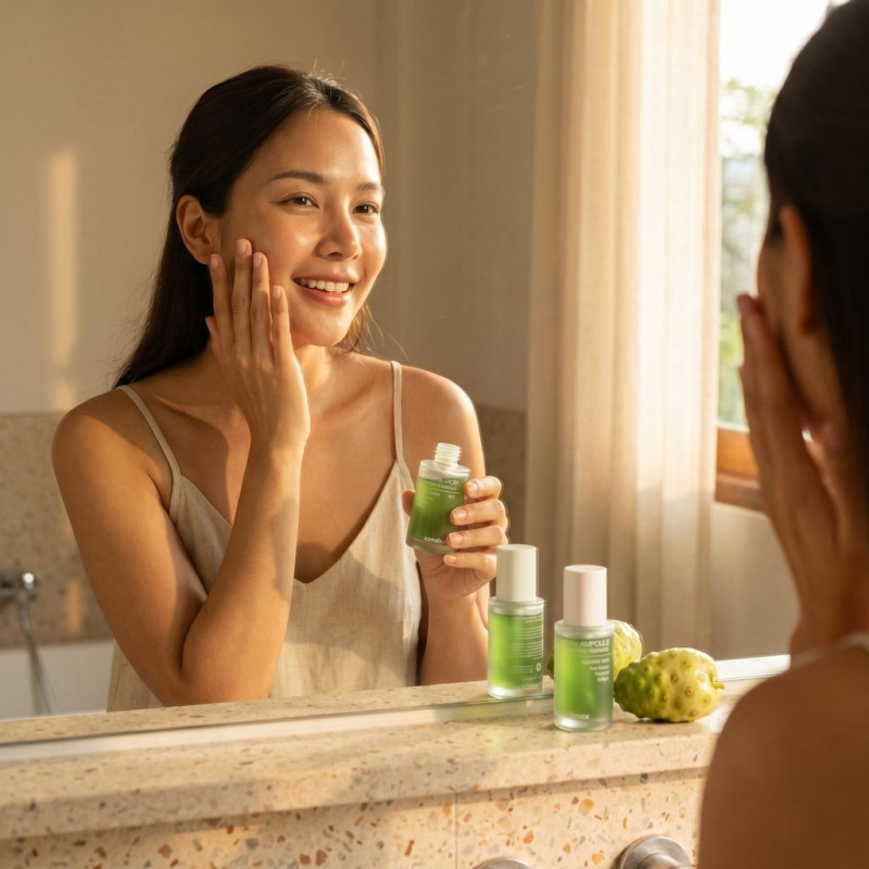 【TK Bán Chạy】Phong Cách Hàn Quốc Celimax Noni Ampoule Serum: Chất Lỏng Ampoule, Năng Lượng Trái Cây 