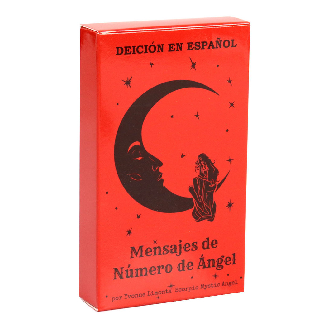 Angel Number Message Tarot Deck - 44 lá bài Numerology Oracle, Divine Guidance from Angels, 111 đến 