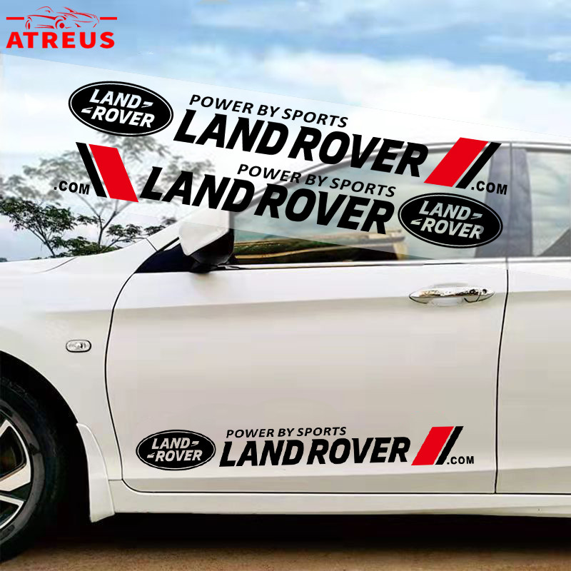 2 Chiếc Land Rover Dán Xe Ô Tô Cửa Tự Động Bên Thân Trang Trí Đề Can Chống Trầy Xước Bìa Trang Trí D