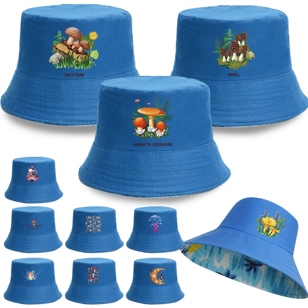 Fashionable fisherman hat Best seller Hiking trekking hat UV protection Double-sided wear Cotton Sun