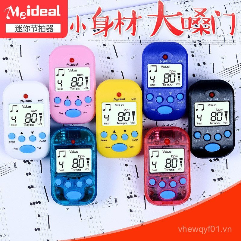 Metronome Mini Piano Metronome Bán Buôn Điện Tử M50 Metronome Violin Metronome WB7J