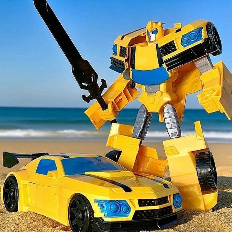 Deformation Transformer Toy Boy Bumblebee Car Robot Children Optimus Hand-Made Model Toy King Kong 7