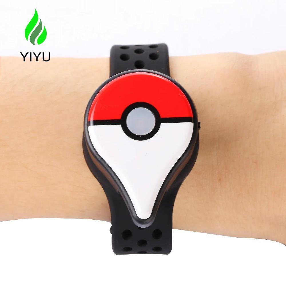 YIYU Pokemon Go Plus có thể sạc lại, dây đeo cổ tay không dây có thể sạc lại Pokemon Auto Catch, đèn