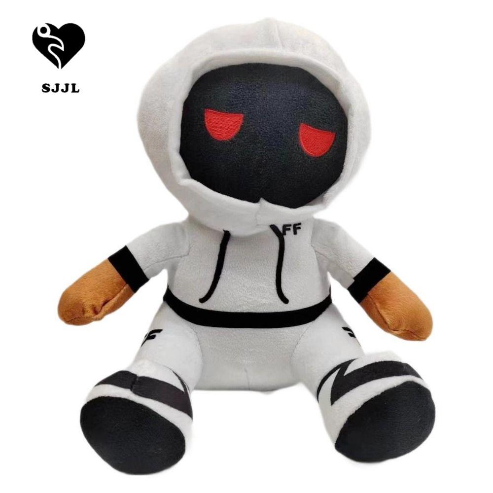 SJJL Foltyn Búp Bê Nhồi Bông, Áo Trắng Roblox Trò Chơi Foltyn Đồ Chơi Sang Trọng Gia Đình, Ins Thú N