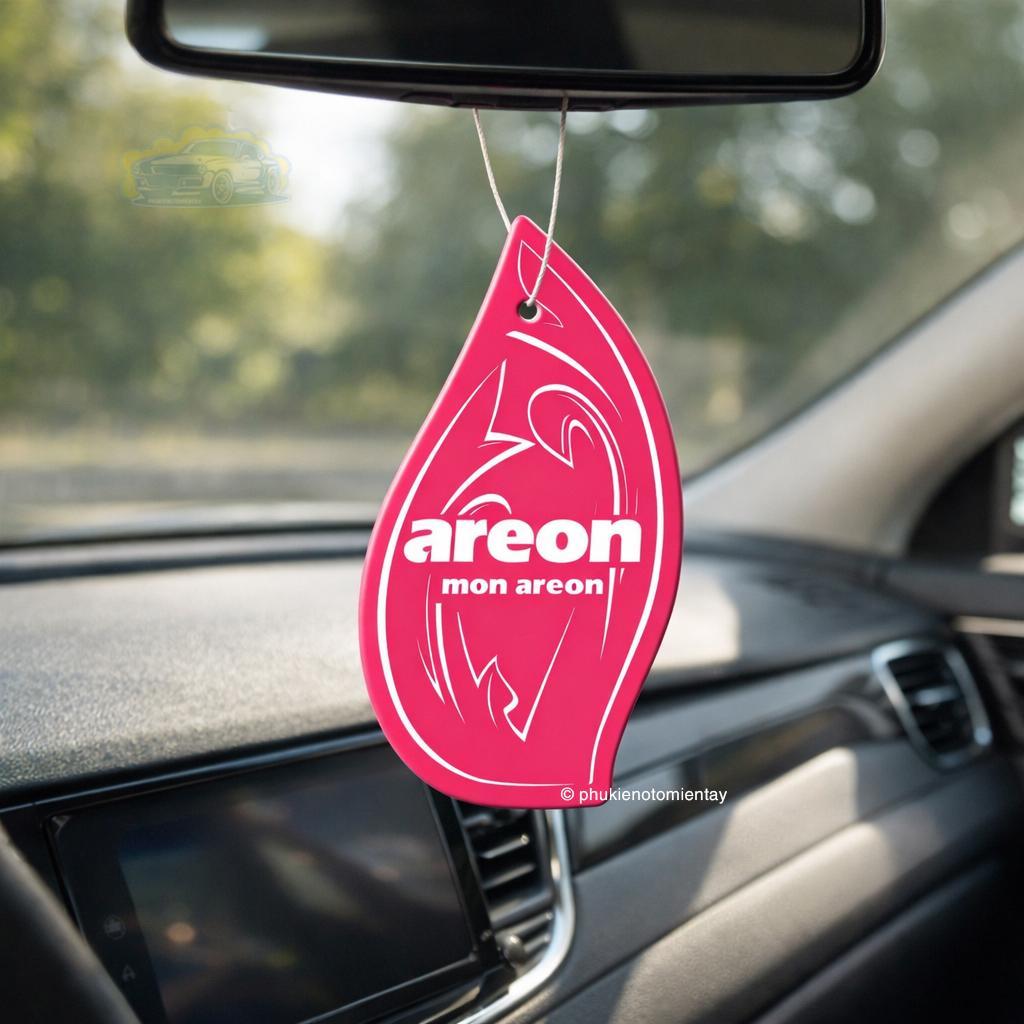 Areon Combo 5 Cái Lá Thơm Treo Xe Ô Tô Hương Dưa Hấu Khử Mùi Tốt Trang Trí Nội Thất Xe Hơi Nhập Khẩu Chính Hãng 4