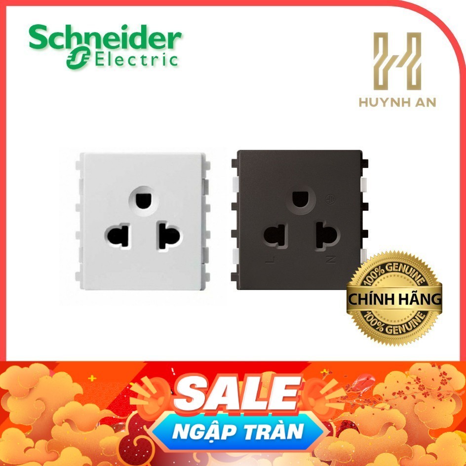 (SE) Hạt ổ cắm 3 chấu 16A dòng Zencelo A - Schneider - 84426MUES_WE_G19 84426MUES_BZ_G19 84426LUES2_