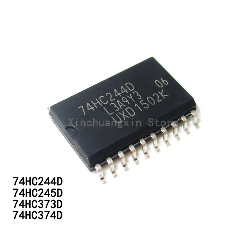 5 Chiếc 74HC244D 74HC245D 74HC373D 74HC374D DWR Bề Mặt Gắn SOP20 Chip Logic