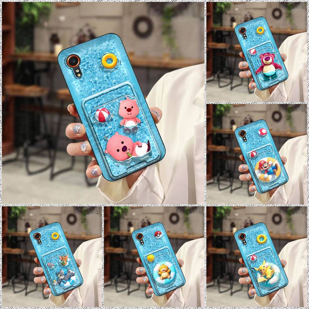 Khe Cắm Thẻ Bảo Vệ Ốp Lưng Điện Thoại Samsung Galaxy XCover7 / SM-G556B Chống Bụi Bền Chống Thấm Nướ