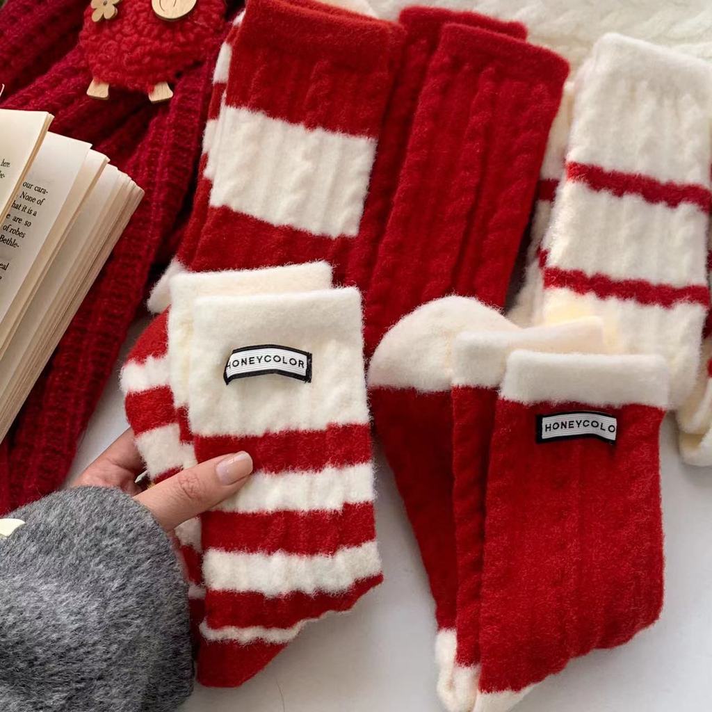 Úc Nhung Tất Lông Cừu Lót Ấm Áp Cho Mùa Đông