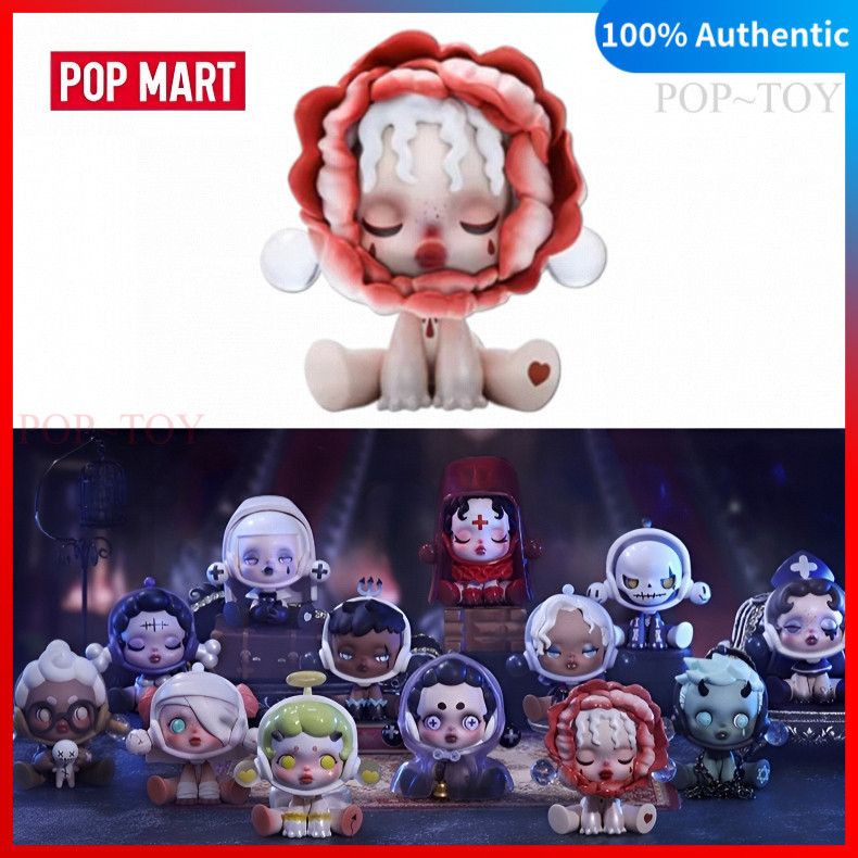 POPMART SKULLPANDA Ancient Castle Series Figures pop mart skullpanda blind box collectible figurines