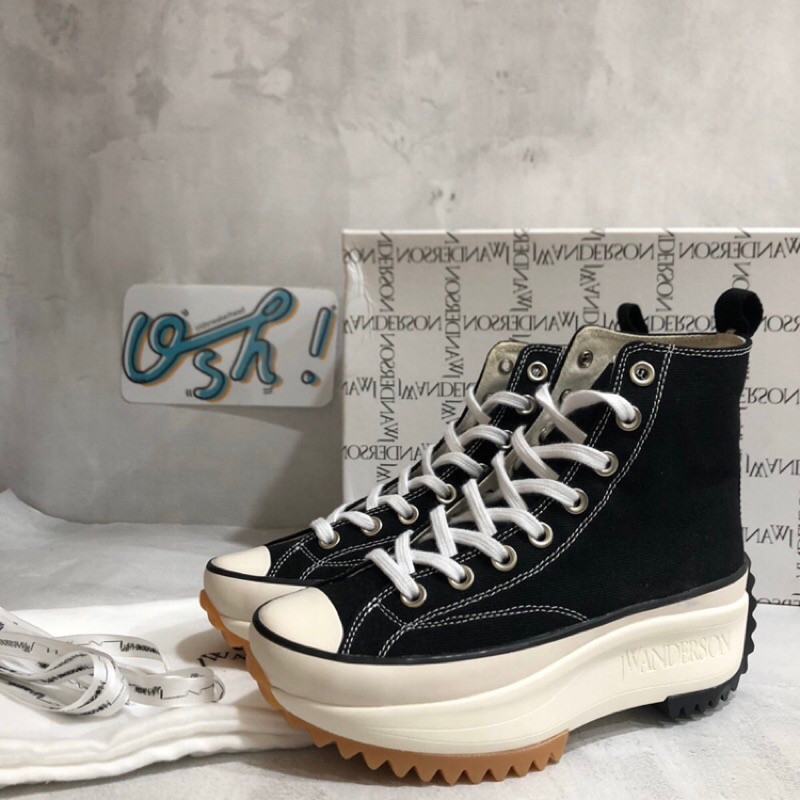 Converse x JW Anderson Run Star Hike-Đen ưu đãi đặc biệt