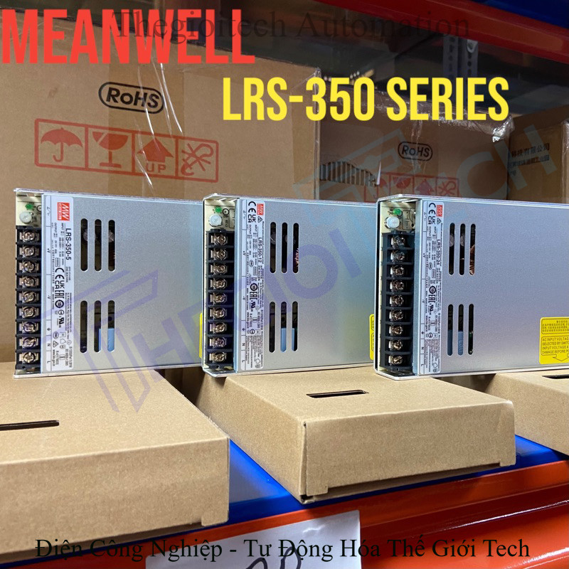 (Chính Hãng)(Meanwell) Nguồn Meanwell LRS-350-12,LRS-350-24,LRS-350-5 TGT SMPS AC-DC