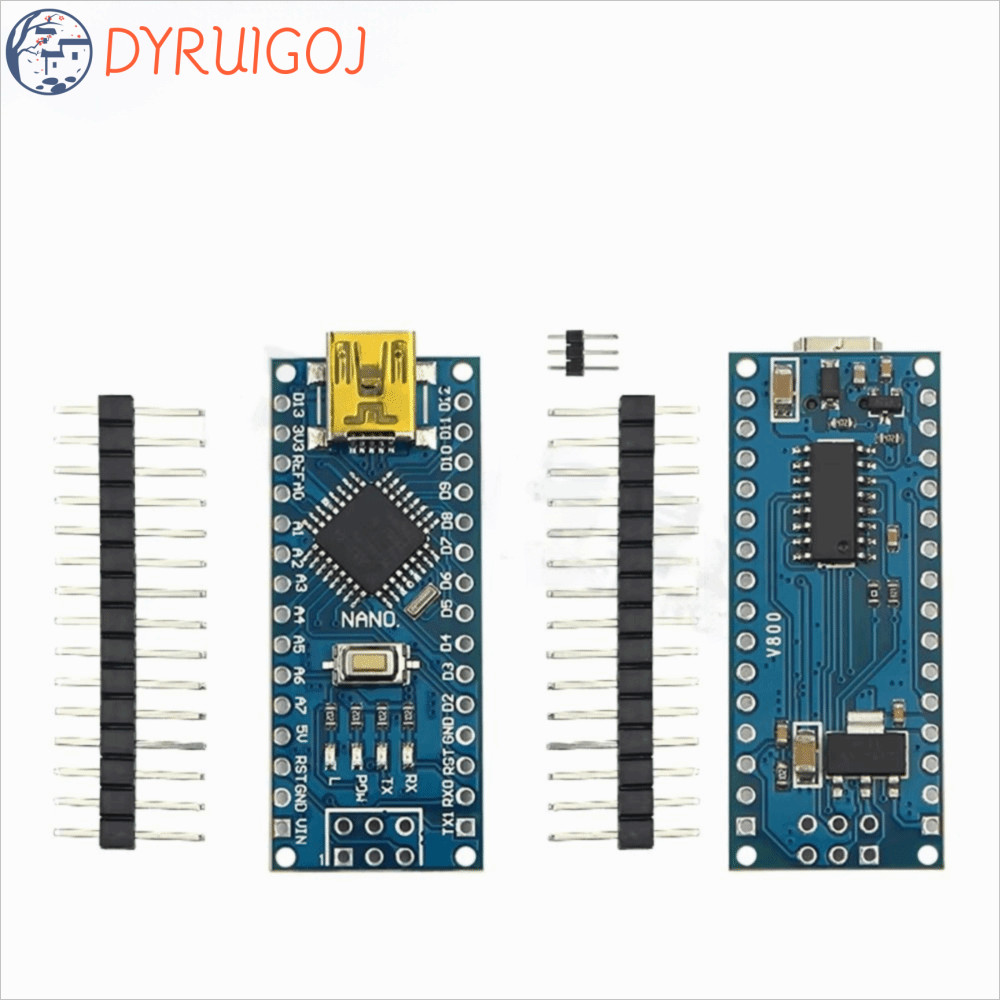Bộ điều khiển DYRUIDOJ Nano 3.0, CH340 Mini USB Arduino Tương thích, Trình điều khiển Micro USB Type