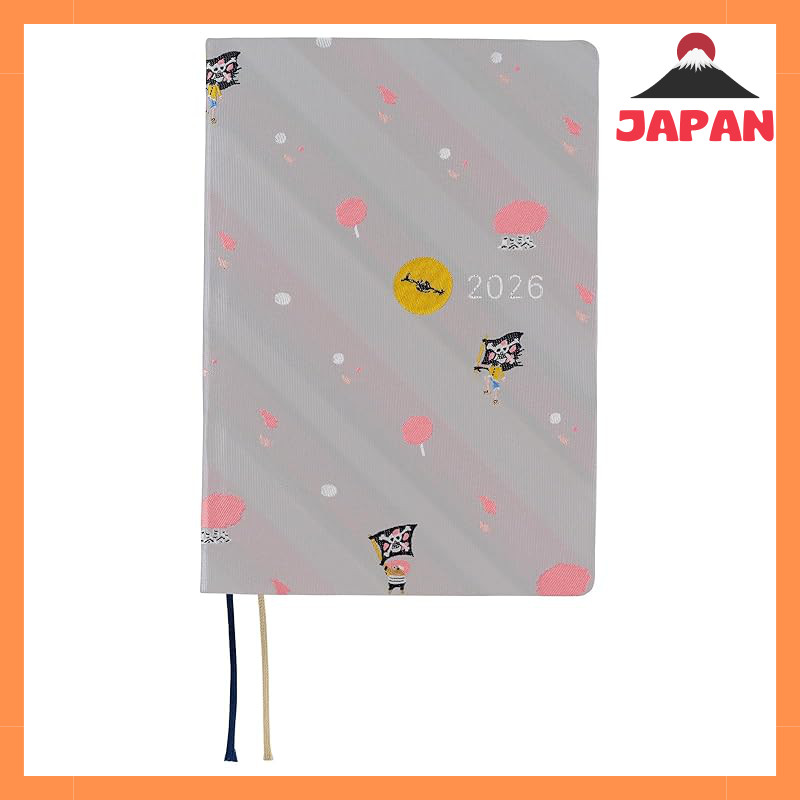 Hobonichi Techo 2026 HON ONE PIECE magazine / Hiruluk's Cherry Blossom [A6 / 1 Page per Day / Januar