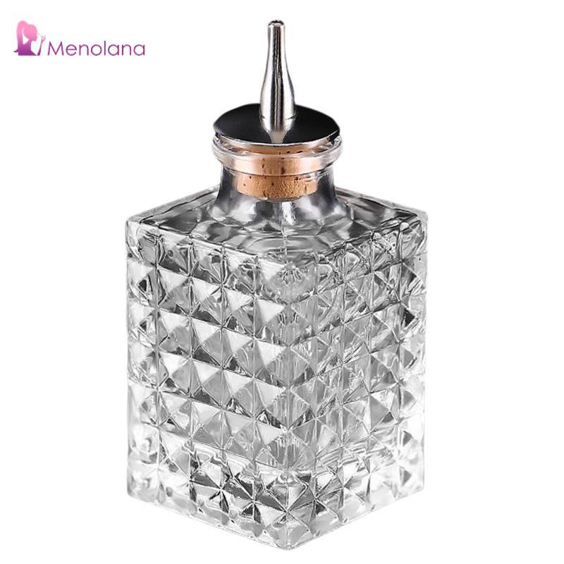 Glass Bitters Chai Bartender Bình Rượu Pourer Bar Tool cho máy tính để bàn