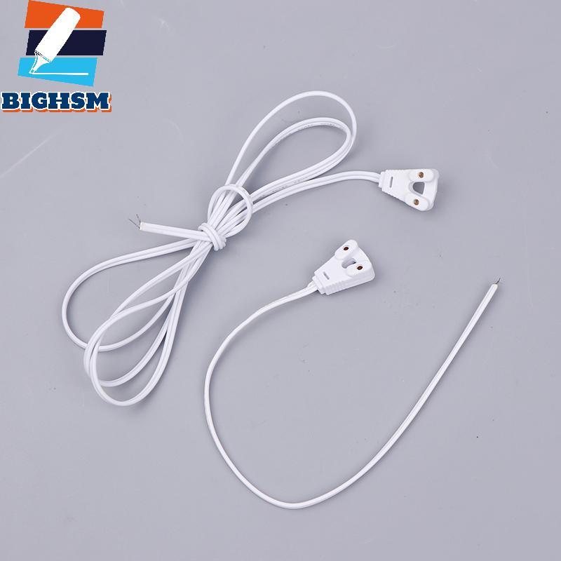 [BIGHSM] 10 Chiếc T8 Giá Đỡ Đèn T8 Đế Dây Hộp Đèn Dòng Đèn Ổ Cắm Cáp Cho Ống Huỳnh Quang T8