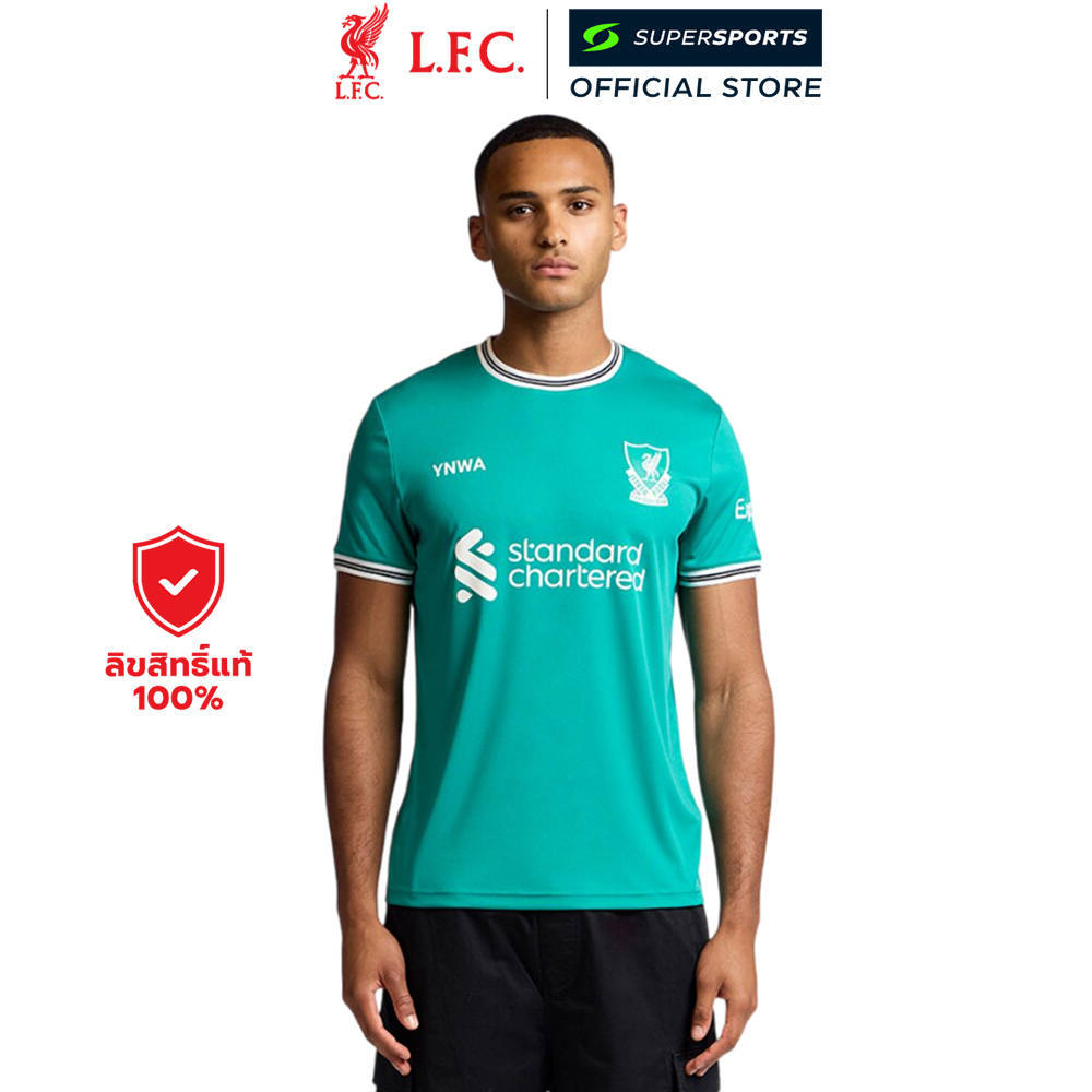 LFC Nam Câu Lạc Bộ Bóng Đá Liverpool Thứ Ba Fan Jersey 2025 / 26